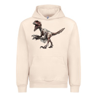 Sandshell Deinonychus Urban Hoodie - LillyAllenDesigns