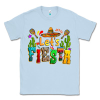 Dusty Blue Let's fiesta Classic Tee - RanaPortraitStore