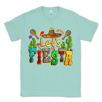 Seafoam Let's fiesta Classic Tee - RanaPortraitStore