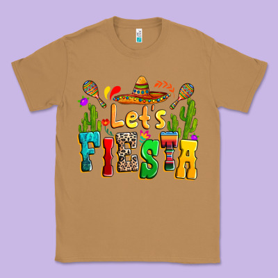 Let's Fiesta Classic Tee Designed By Ranaportraitstore