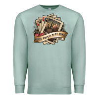 Seafoam look pretty play dirty Premium Sweatshirt - SublimationCraftShop