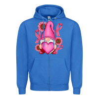True Royal Breast Cancer gnomes Zipper Hoodie - RanaPortraitStore