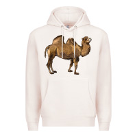 Pale Pink Camel Premium Hoodie - LillyAllenDesigns