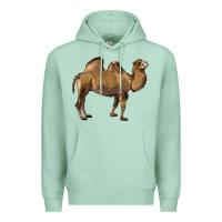 Seafoam Camel Premium Hoodie - LillyAllenDesigns
