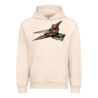 Sandshell Pteranodon Face Urban Hoodie - LillyAllenDesigns