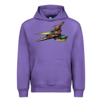 Tulip Pteranodon Face Urban Hoodie - LillyAllenDesigns
