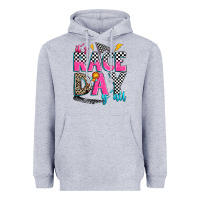 Heather Grey it's race day y'all Heavyweight Hoodie - Zillion Design Studio