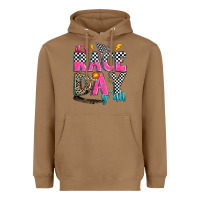 Toasted Coconut it's race day y'all Heavyweight Hoodie - Zillion Design Studio