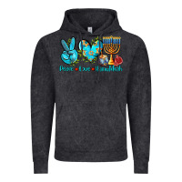 Peace Love Hanukkah Vintage Hoodie | Teevron