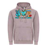 Vintage Zinc peace love hanukkah Vintage Hoodie - AdoDesignShop