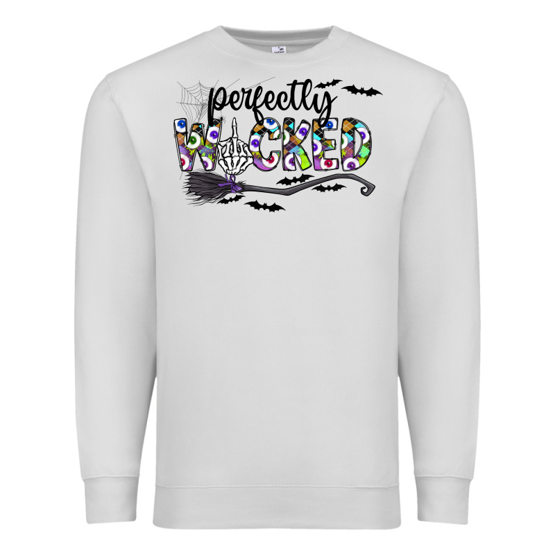 Perfectly Wicked Premium Sweatshirt by CowhideDigitalArt | Teevron