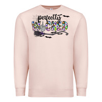 Pale Pink Perfectly Wicked Premium Sweatshirt - CowhideDigitalArt