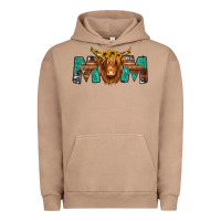 Pigment Burro highland cow mom Urban Hoodie - Jasminsmagicworld