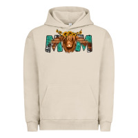Pigment French Oak highland cow mom Urban Hoodie - Jasminsmagicworld