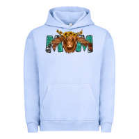 Pigment Grape Ice highland cow mom Urban Hoodie - Jasminsmagicworld