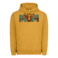 Pigment Peanut Butter highland cow mom Urban Hoodie - Jasminsmagicworld