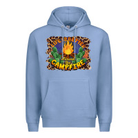 Colony Blue life is better around the campfire Premium Hoodie - BarkalooDesign