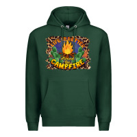Sports Green life is better around the campfire Premium Hoodie - BarkalooDesign