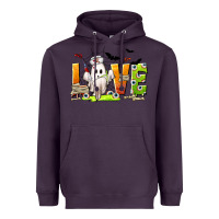 Plum Love Nurse Halloween Heavyweight Hoodie - texasbilliewilder