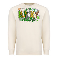 Sandshell st patricks day one lucky nurse Premium Sweatshirt - Neo Western