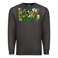 Smoke st patricks day one lucky nurse Premium Sweatshirt - Neo Western