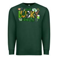 Sports Green st patricks day one lucky nurse Premium Sweatshirt - Neo Western