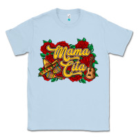 Dusty Blue Mama cita Classic Tee - RanaPortraitStore