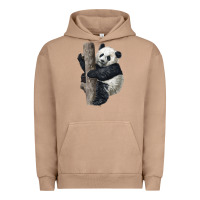 Pigment Burro Giant Panda Urban Hoodie - LillyAllenDesigns