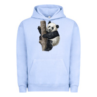 Pigment Grape Ice Giant Panda Urban Hoodie - LillyAllenDesigns