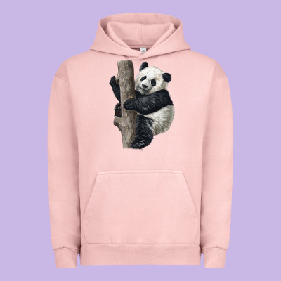 Giant Panda Urban Hoodie Designed By Lillyallendesigns