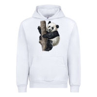 White Giant Panda Urban Hoodie - LillyAllenDesigns