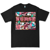 Black Nurse Premium Tee - LillyAllenDesigns