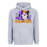 Heather Grey My 1st Halloween Heavyweight Hoodie - texasbilliewilder