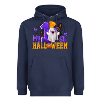 Navy My 1st Halloween Heavyweight Hoodie - texasbilliewilder