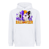 White My 1st Halloween Heavyweight Hoodie - texasbilliewilder