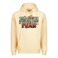 Pina Colada faith over fear cross Premium Hoodie - NancyCooperArtShop