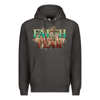 Smoke faith over fear cross Premium Hoodie - NancyCooperArtShop