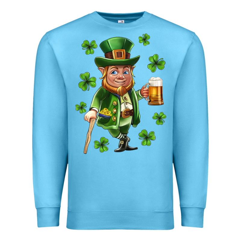 St Patricks Elf Premium Sweatshirt by Neo Western | Teevron