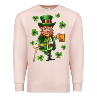 Pale Pink st patricks elf Premium Sweatshirt - Neo Western