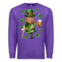 Purple st patricks elf Premium Sweatshirt - Neo Western