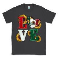 Smoke Mexican Flag With Sunflowers Love Classic Tee - RanaPortraitStore