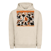 Pigment French Oak cowhide dripping glitter tumbler Urban Hoodie - Jasminsmagicworld