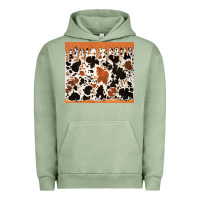 Pigment Oil Green cowhide dripping glitter tumbler Urban Hoodie - Jasminsmagicworld