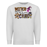 Dove Grey Witch Better Have My Candy Premium Sweatshirt - CowhideDigitalArt