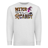 Oatmeal Heather Witch Better Have My Candy Premium Sweatshirt - CowhideDigitalArt