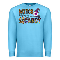 Ocean Blue Witch Better Have My Candy Premium Sweatshirt - CowhideDigitalArt