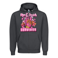 Smoke Breast Cancer survivor afro girl sneakers Zipper Hoodie - RanaPortraitStore