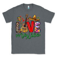 Charcoal Heather Love Mexico Classic Tee - RanaPortraitStore