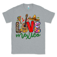 Heather Grey Love Mexico Classic Tee - RanaPortraitStore
