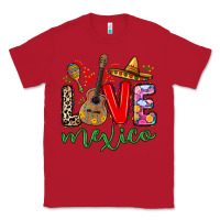 Red Love Mexico Classic Tee - RanaPortraitStore